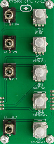 VCF2600 THT PCB